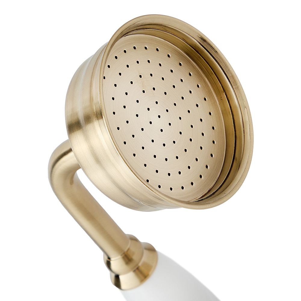 Milano Elizabeth - Traditional Brass Hand Shower - Brushed Brass